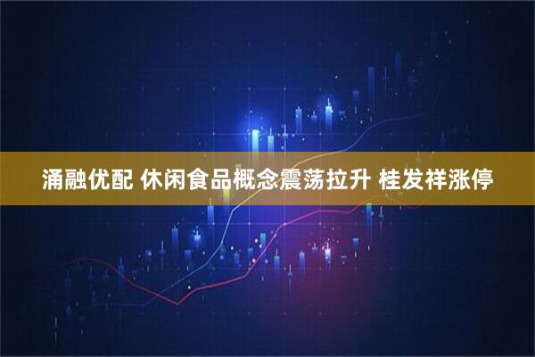 涌融优配 休闲食品概念震荡拉升 桂发祥涨停
