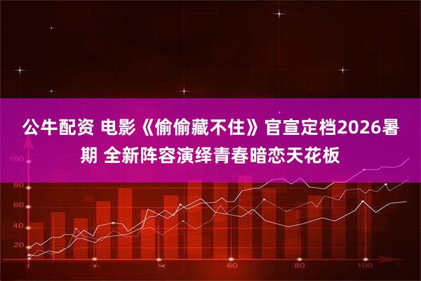公牛配资 电影《偷偷藏不住》官宣定档2026暑期 全新阵容演绎青春暗恋天花板
