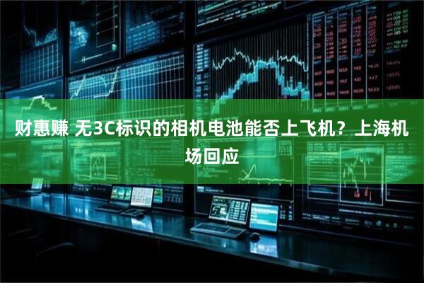 财惠赚 无3C标识的相机电池能否上飞机？上海机场回应